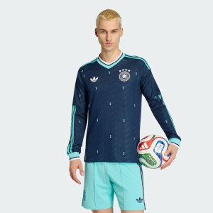Koszulka wyjazdowa z długim rękawem Niemcy 26 Authentic