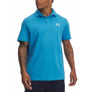 Koszulka polo na co dzień męska UNDER ARMOUR z kołnierzykiem bawełna