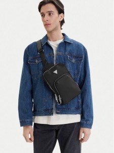 Guess Saszetka HMBEHN P5426 Czarny