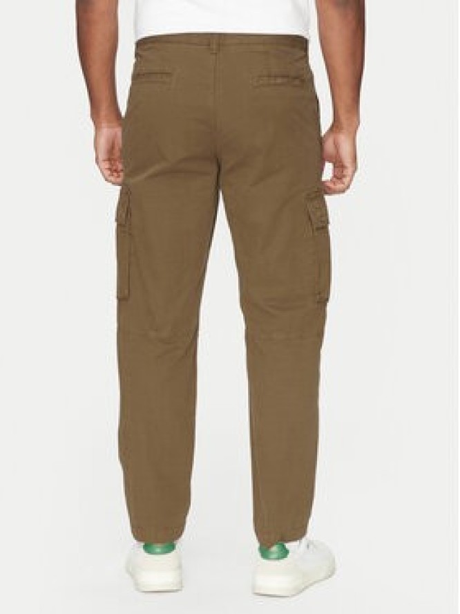 BOSS Spodnie materiałowe Sisla-8 50530599 Khaki Regular Fit