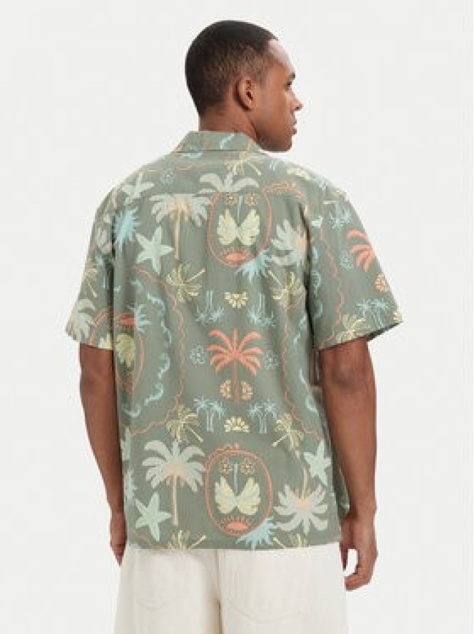 Billabong Koszula Vacay EBYWT03019 Zielony ciemny Relaxed Fit