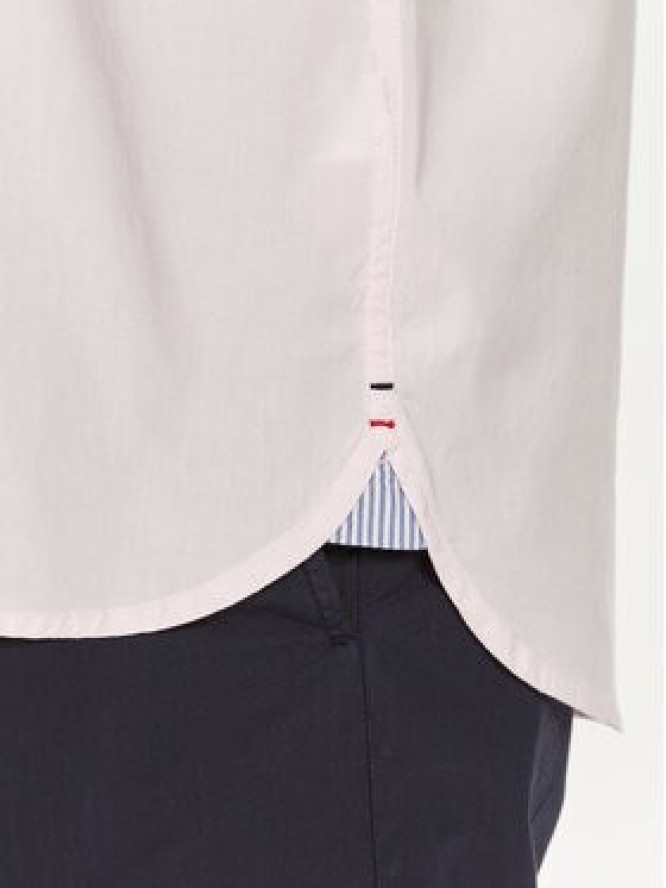 Tommy Hilfiger Koszula MW0MW33809 Różowy Regular Fit