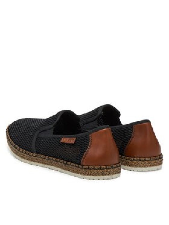 Rieker Półbuty B5276-00 Czarny