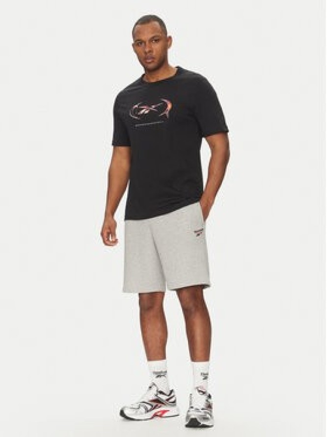 Reebok T-Shirt 100218818 Czarny Regular Fit