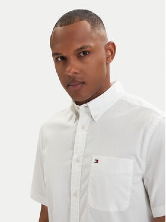 Tommy Hilfiger Koszula MW0MW42285 Biały Regular Fit