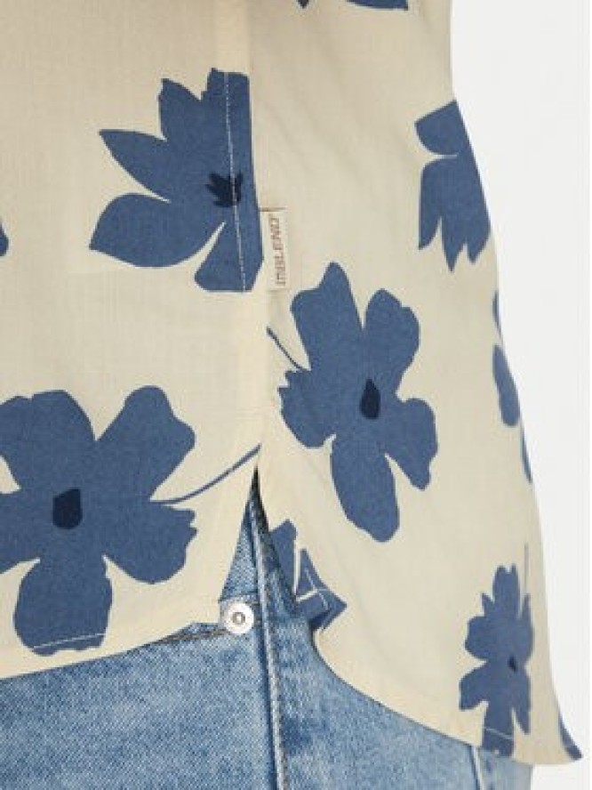 Blend Koszula 20717690 Beżowy Regular Fit