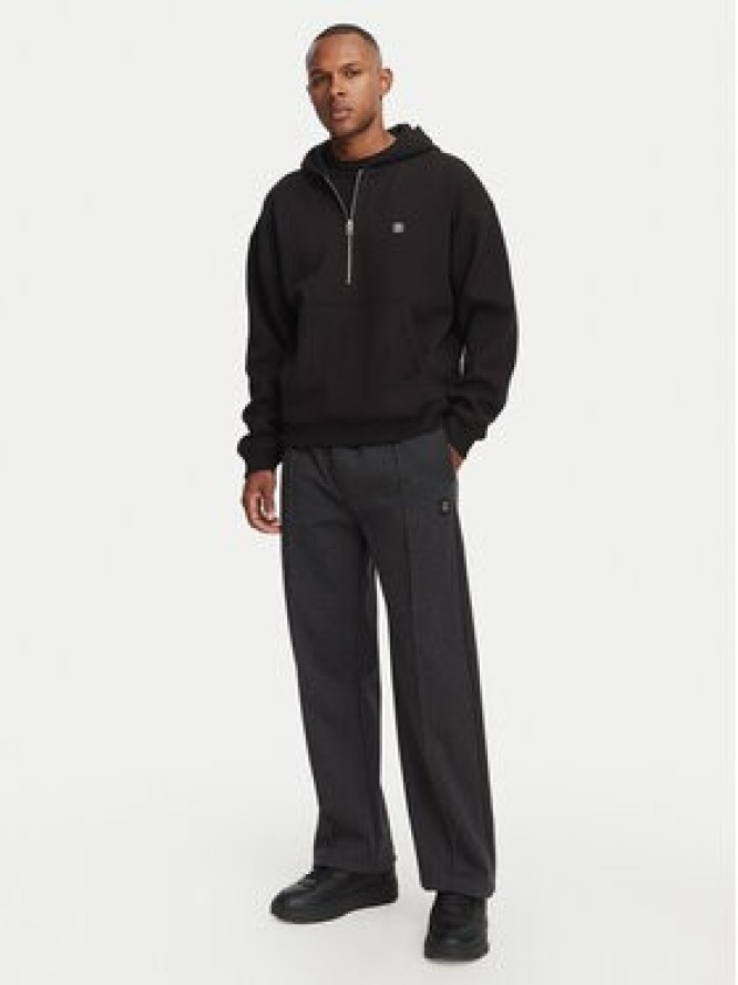HUGO Bluza Dabinhood 50563019 Czarny Oversize