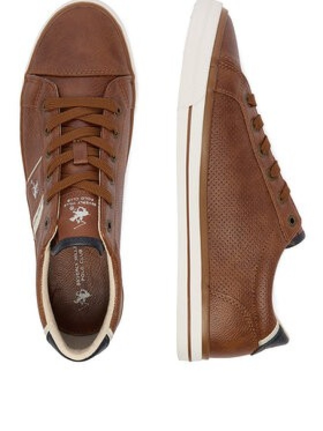Beverly Hills Polo Club Sneakersy CEO-FRISCO-01 Brązowy