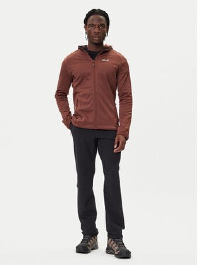 Jack Wolfskin Polar Peak District A65272 Brązowy Regular Fit
