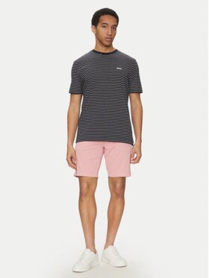 BOSS Szorty materiałowe 50536723 Różowy Slim Fit