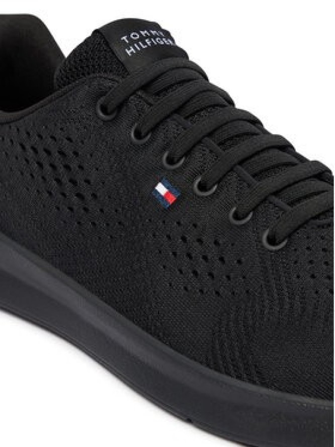 Tommy Hilfiger Sneakersy Lightweight Runner FM0FM05909 Czarny