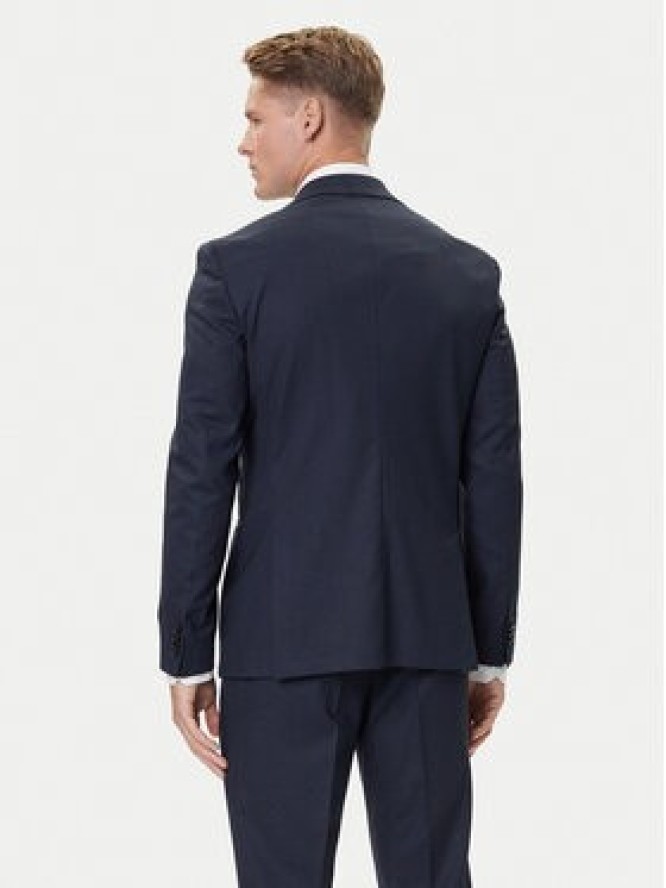 BOSS Garnitur C-Huge 50551777 Granatowy Slim Fit