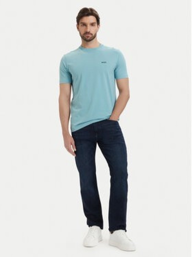 BOSS T-Shirt Tee 50506373 Turkusowy Regular Fit