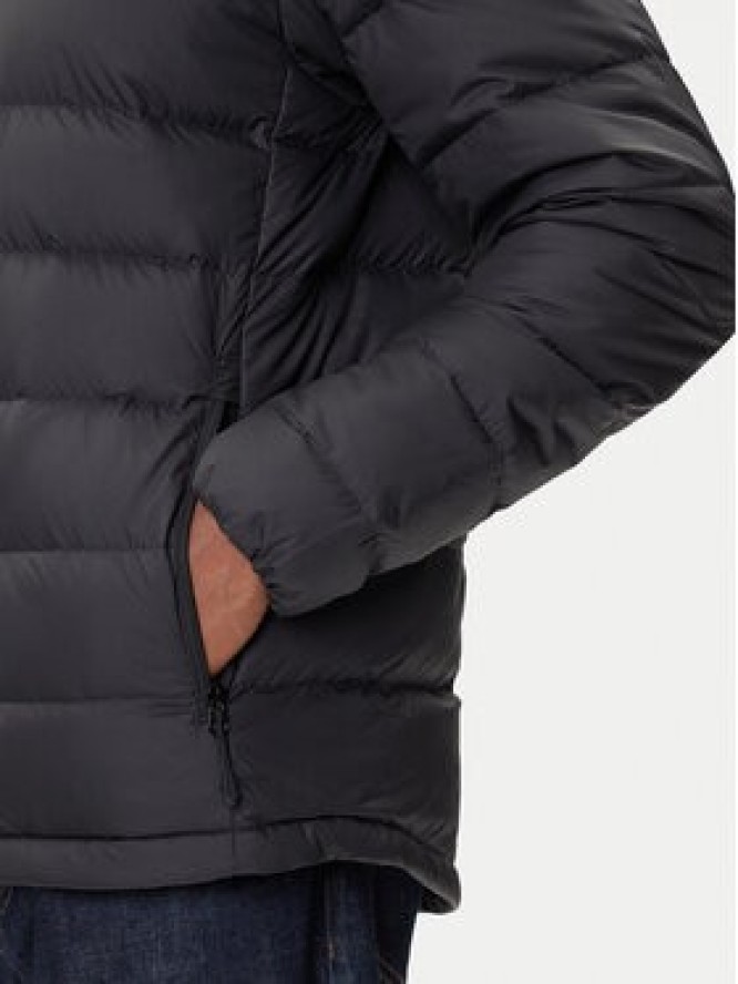 Jack Wolfskin Kurtka puchowa Ather Down 1207681 Czarny Regular Fit