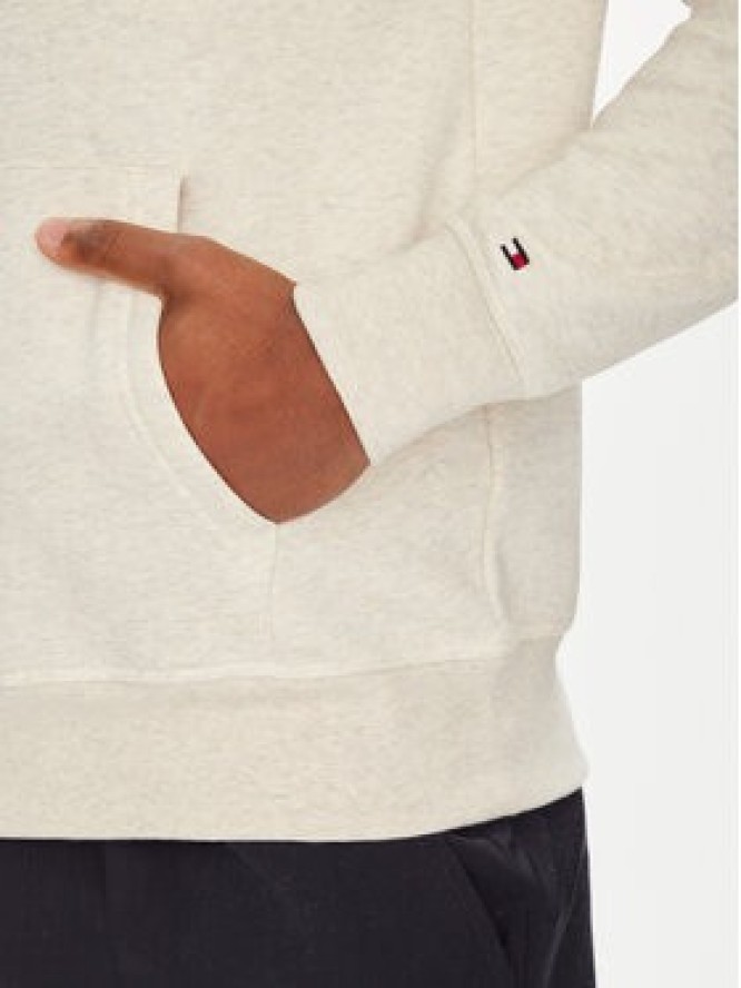 Tommy Hilfiger Bluza Logo MW0MW11599 Beżowy Regular Fit