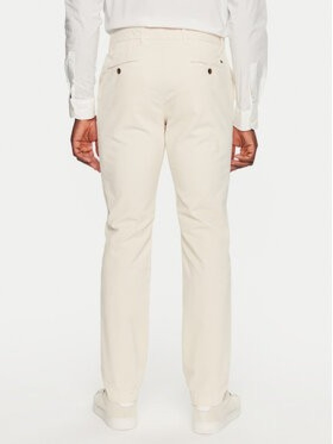 Tommy Hilfiger Spodnie materiałowe MW0MW32932 Écru Regular Fit