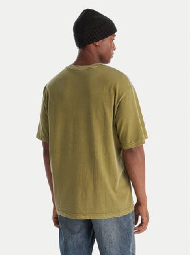 G-Star Raw T-Shirt Overdyed D24780-C756 Zielony Boxy Fit