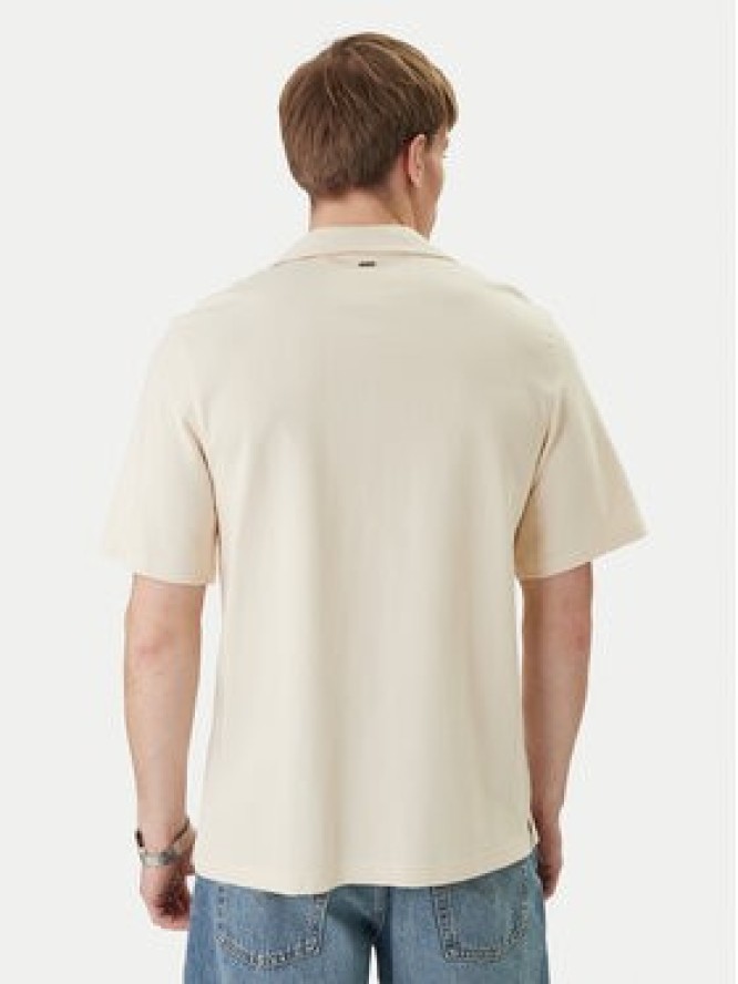 Guess Koszula M6GP10 K3079 Écru Regular Fit