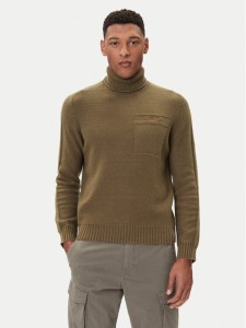 Aeronautica Militare Golf 252MA1587UL00904 Zielony Regular Fit