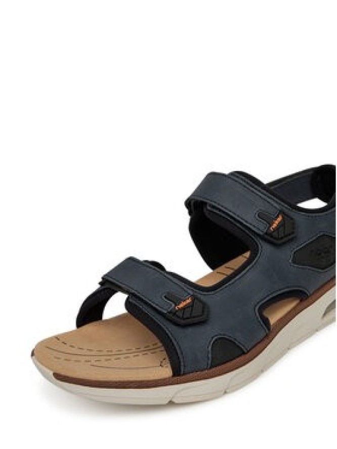 Rieker Sandały 29151-14 Granatowy