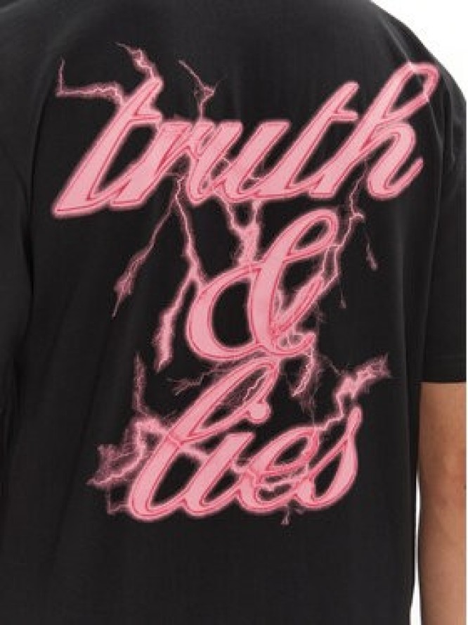 Karl Kani T-Shirt Retro T&L 60300333 Czarny Regular Fit