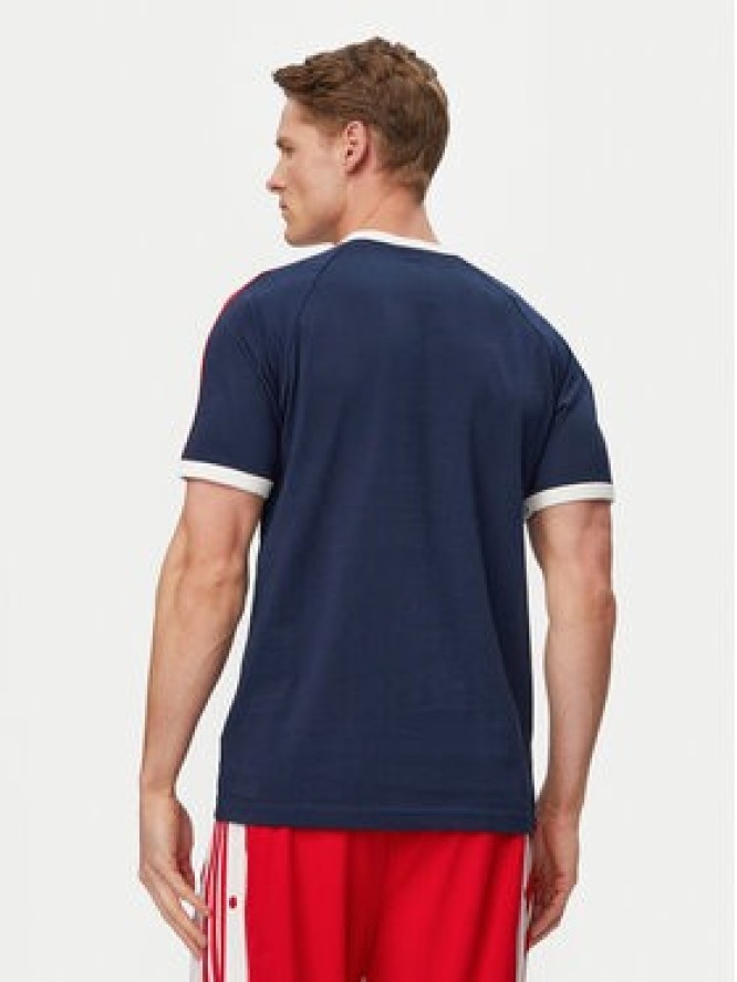 adidas T-Shirt 3-Stripes KC8636 Granatowy Regular Fit
