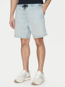 Guess Jeans Szorty jeansowe M5GD35 D5M51 Błękitny Regular Fit