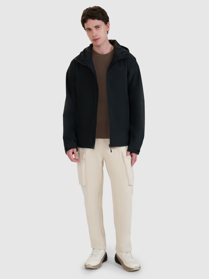 4F Kurtka przejściowa membrana 5000 męska - czarna XL