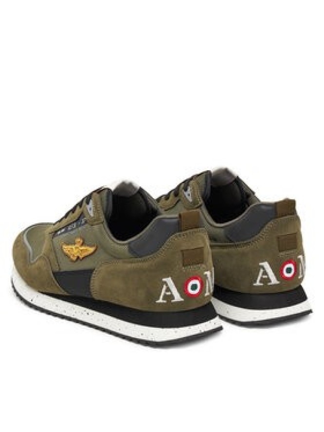 Aeronautica Militare Sneakersy 252SC0288UCT03545 Zielony