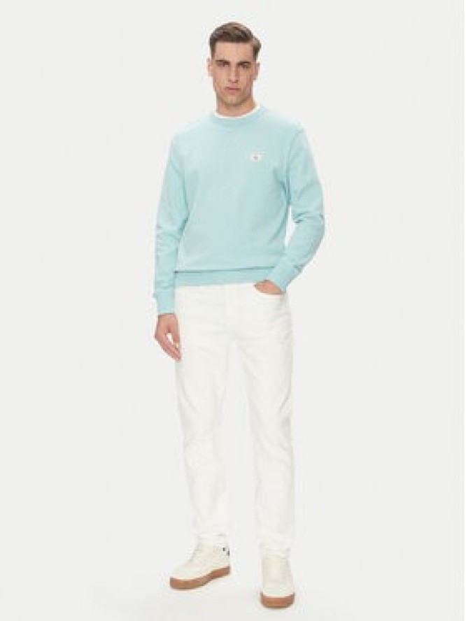 Calvin Klein Jeans Bluza J30J327115 Błękitny Regular Fit