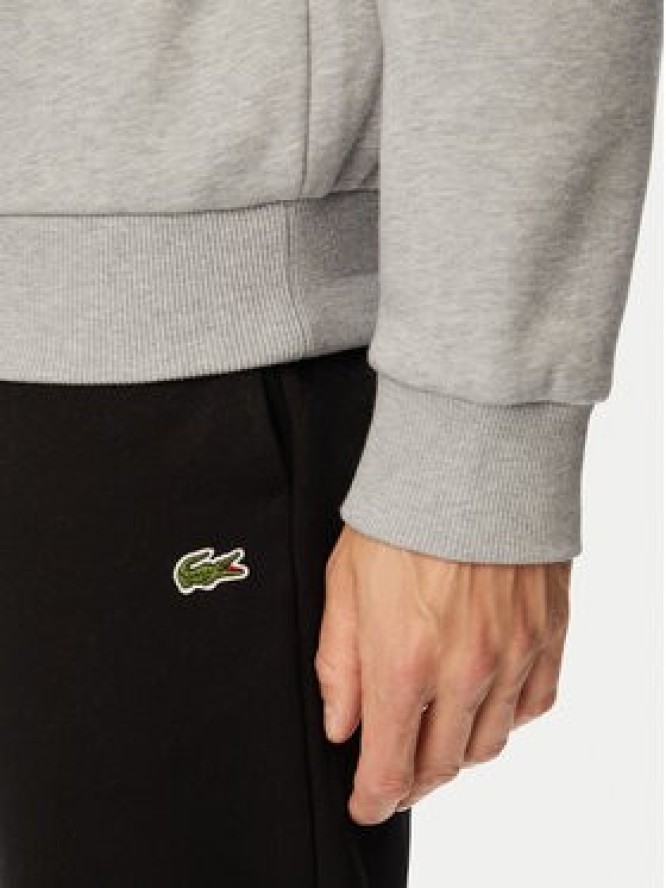 Lacoste Bluza SH8866 Szary Regular Fit