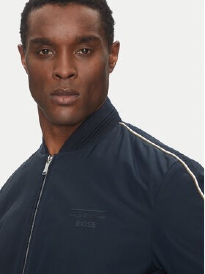 BOSS Kurtka bomber Coltar_PS 50532471 Granatowy Regular Fit