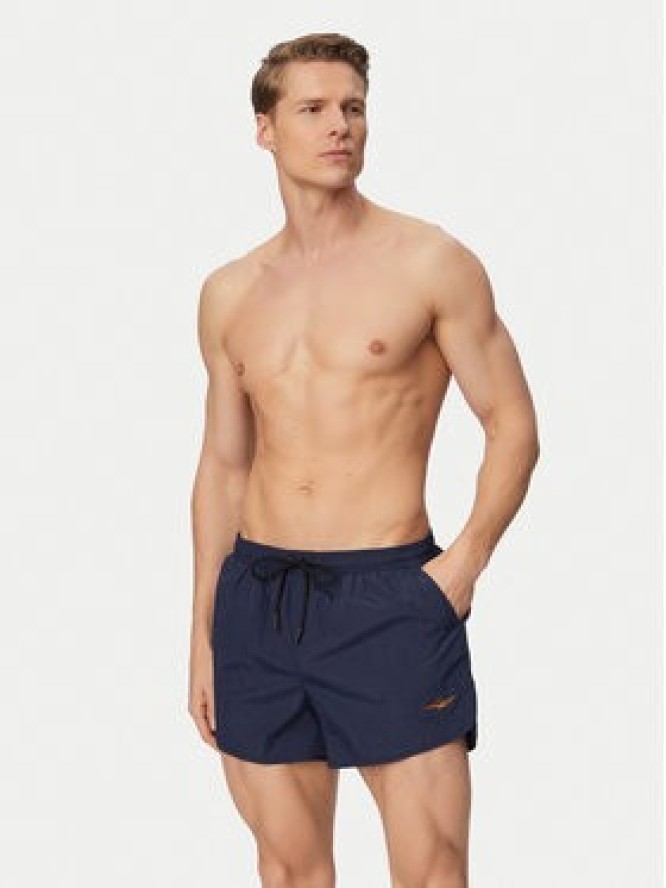 Aeronautica Militare Szorty kąpielowe 261BW0231UCT04311 Granatowy Regular Fit