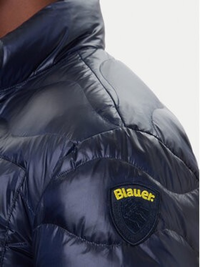Blauer Kurtka puchowa 25WBLUC03075 Granatowy Regular Fit