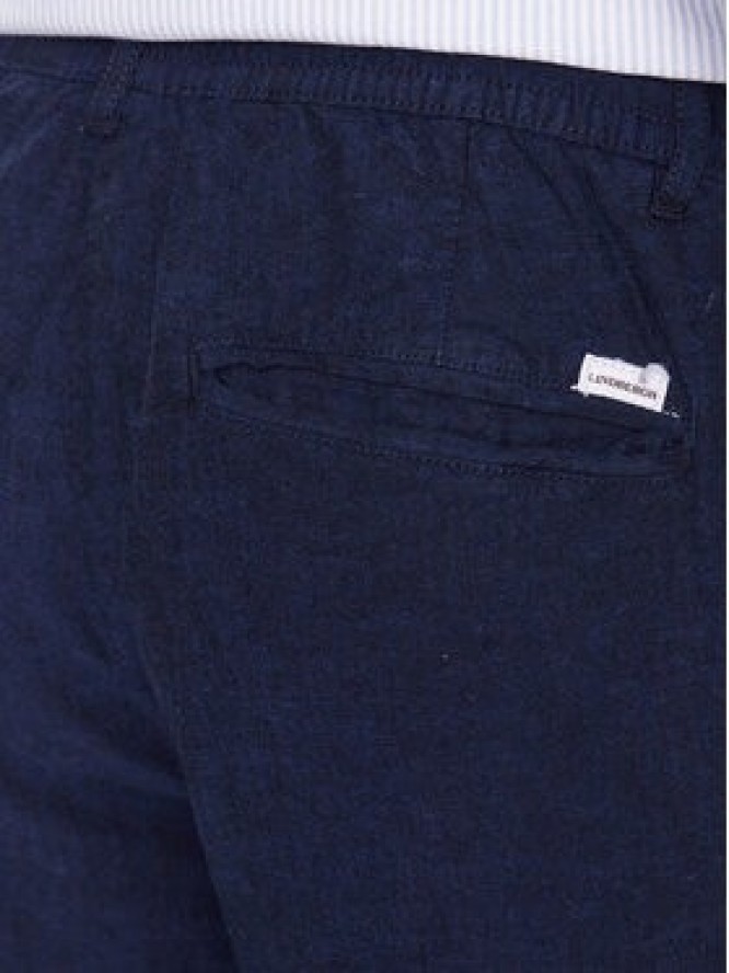 Lindbergh Spodnie materiałowe 30-008003 Niebieski Tapered Fit