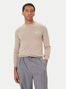 Guess Sweter M5YR26 Z0122 Beżowy Slim Fit