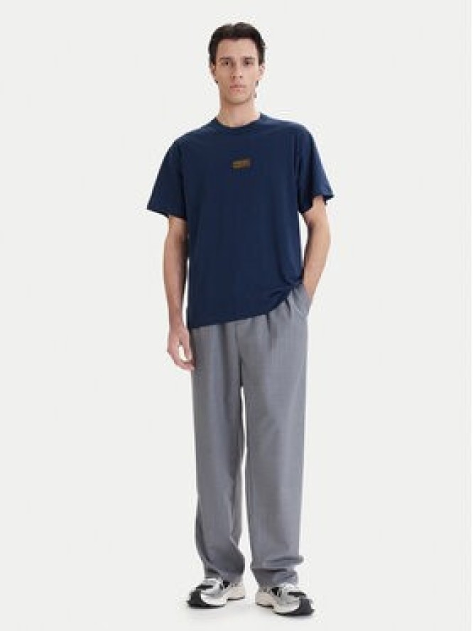 Versace Jeans Couture T-Shirt 80GAHT05 CJ00T Granatowy Regular Fit