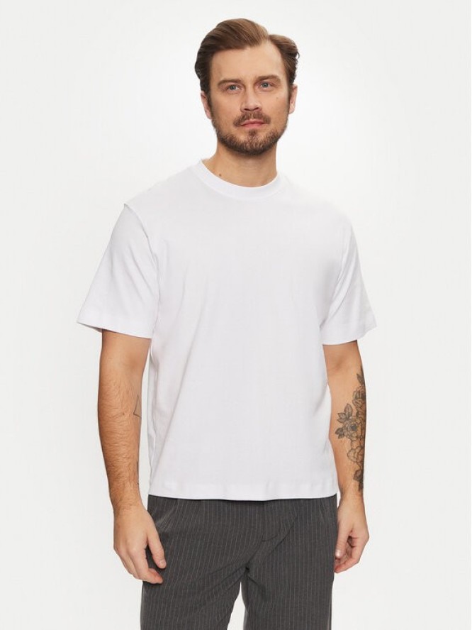 Jack & Jones T-Shirt Urban Edge 12254412 Biały Loose Fit
