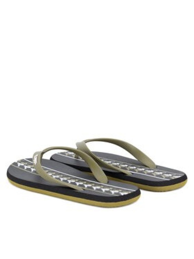 Kappa Japonki 371G1LW Green Military - Black - White Kolorowy