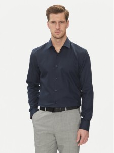 HUGO Koszula Kenno 50539707 Granatowy Slim Fit