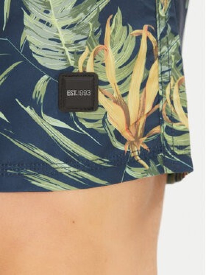 INDICODE Szorty kąpielowe Intonino 70-890 Zielony Regular Fit