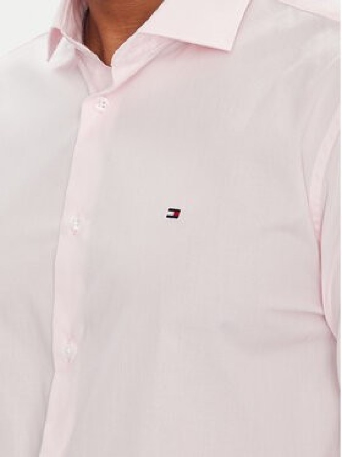 Tommy Hilfiger Koszula MW0MW38347 Różowy Slim Fit
