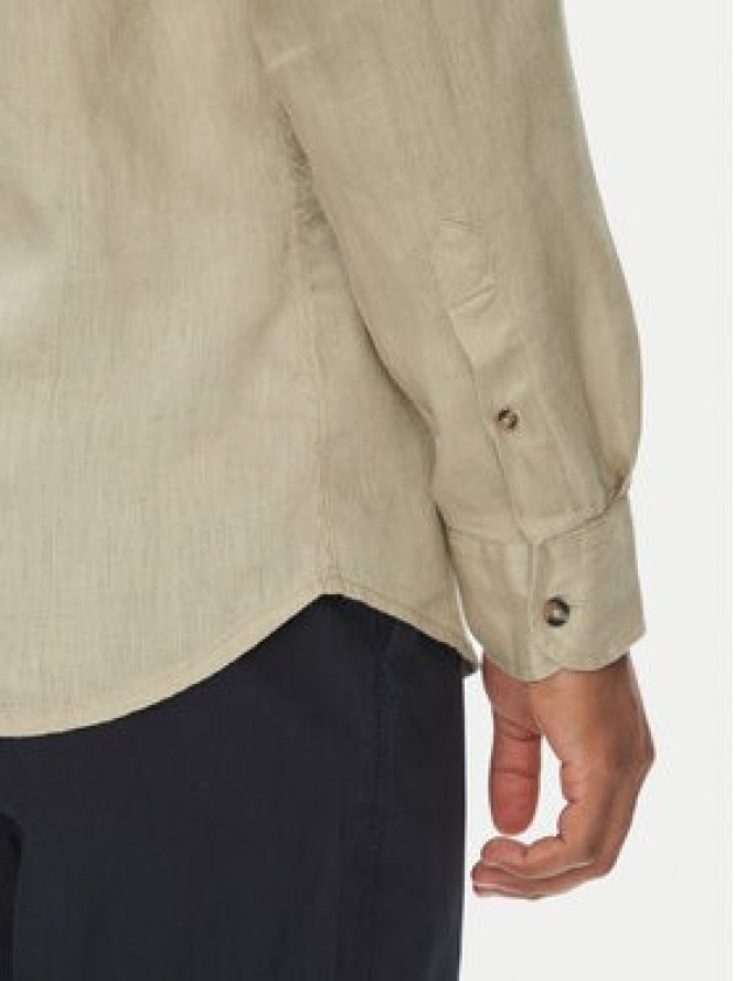 Aeronautica Militare Koszula 251CA1239CT3089 Beżowy Regular Fit