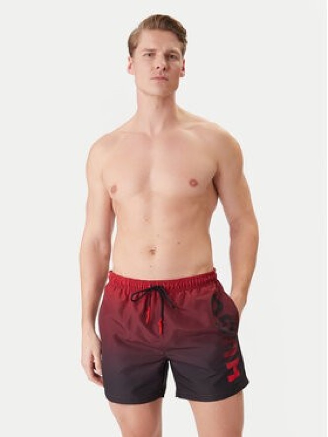 HUGO Szorty kąpielowe RAY 50555582 Czerwony Regular Fit