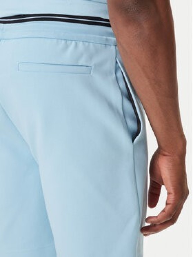 BOSS Szorty sportowe Zone 50543091 Błękitny Regular Fit
