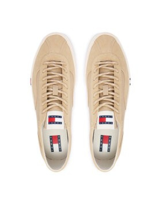 Tommy Jeans Tenisówki Archive Vulc Y2K EM0EM01760 Beżowy ciemny