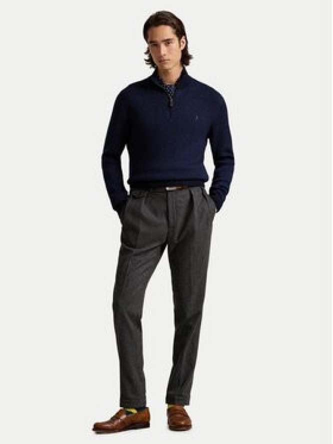 Polo Ralph Lauren Sweter 710948865003 Granatowy Regular Fit