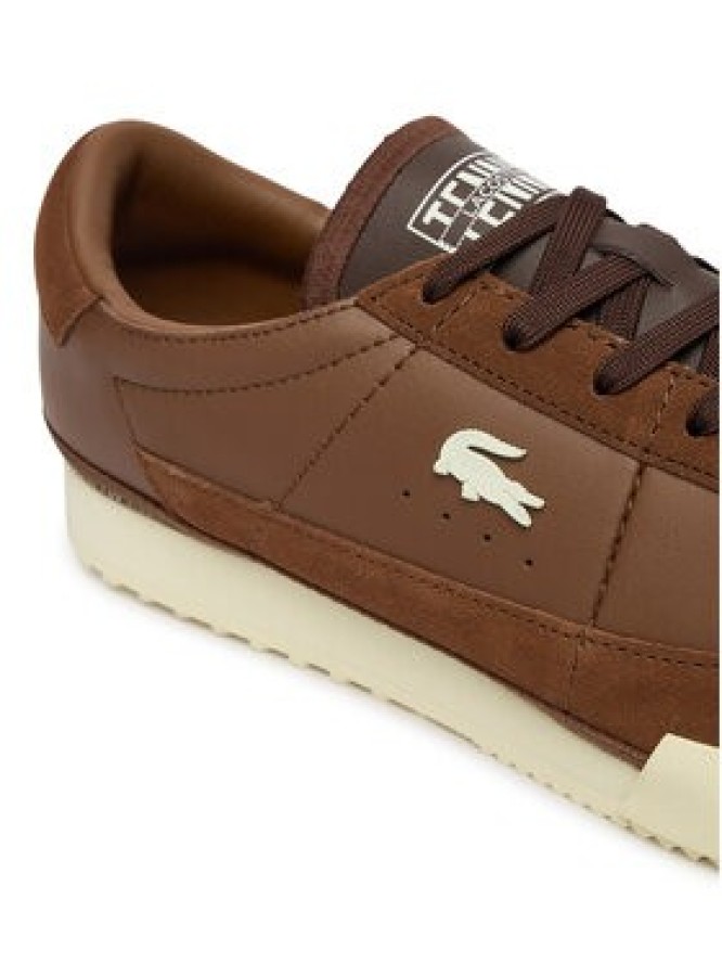 Lacoste Sneakersy Aura 51SMA0066 Brązowy