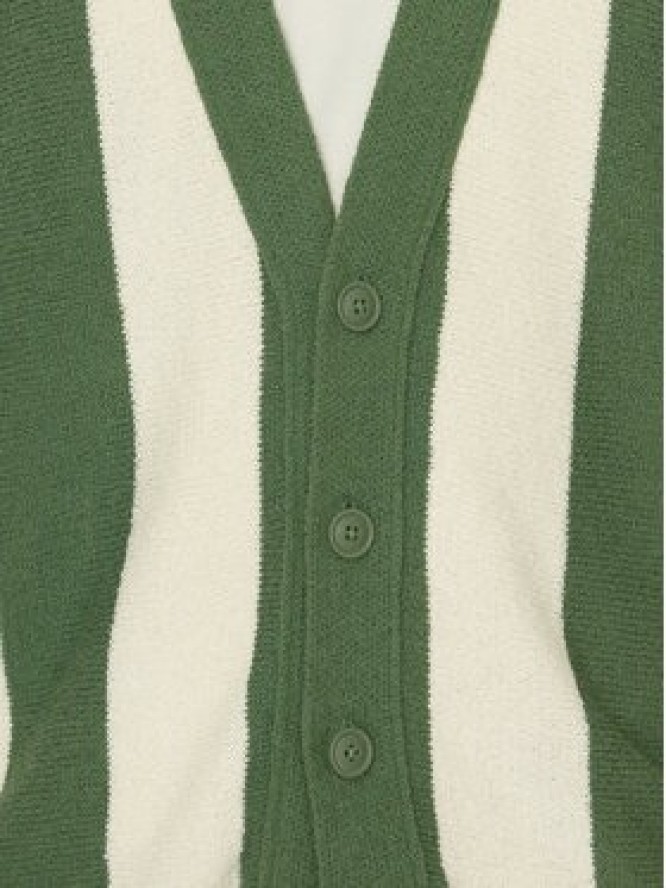 Mustang Kardigan Edgar 1016303 Zielony Regular Fit