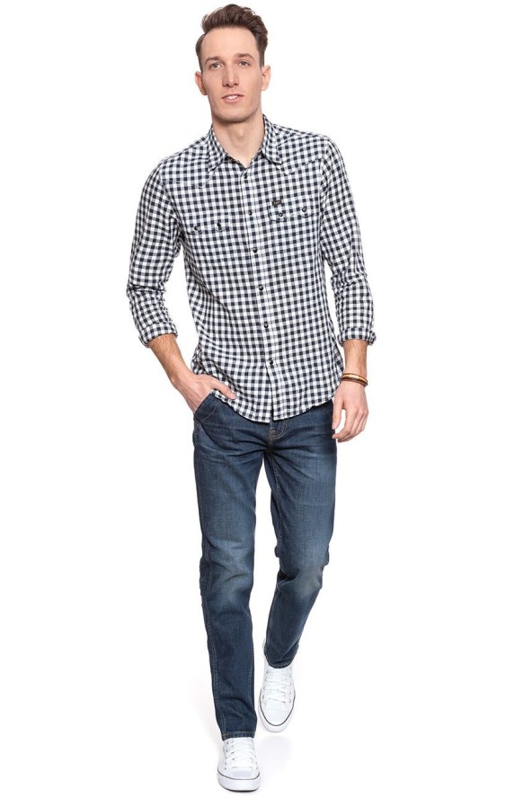 LEE AUSTIN LOGGER DK KANSAS MĘSKIE SPODNIE JEANSOWE L70MPLRKA